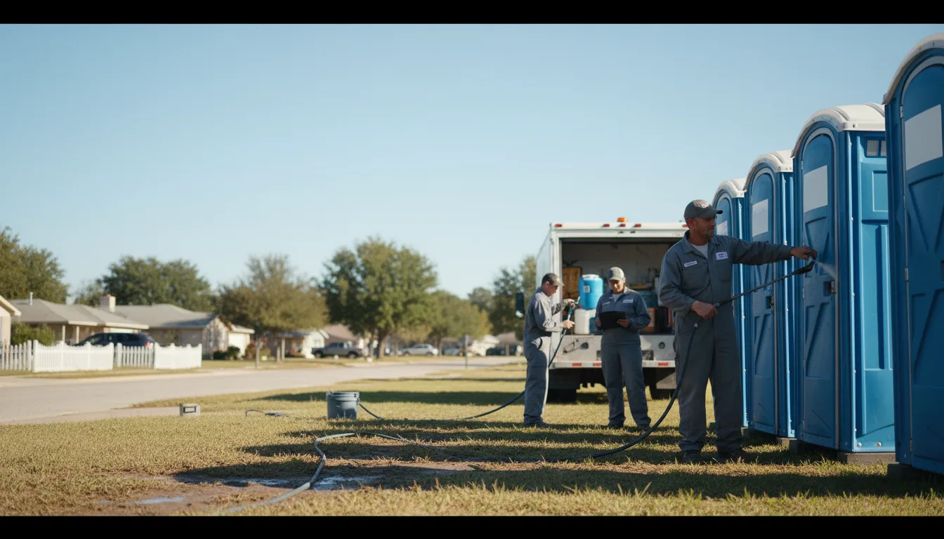 Long-Term Portable Toilet Rental in Millerville, AL near me